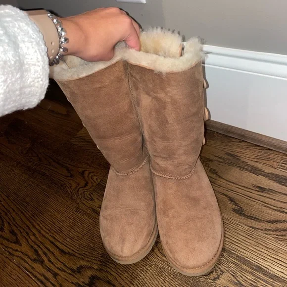 Ugh Bailey Button Boots Triplet - Picture 3 of 9